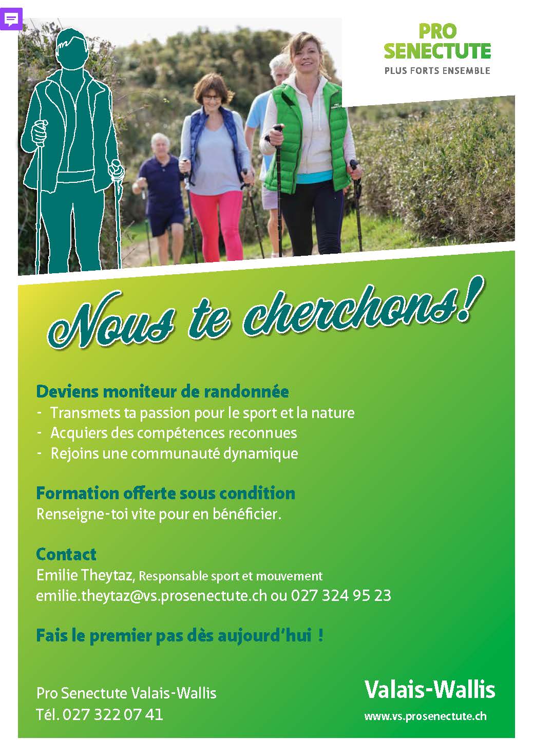 Nous te cherchons randonnee